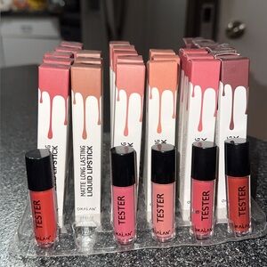 Matte Long Lasting Liquid Lipstick Set - Pink, Orange, Red